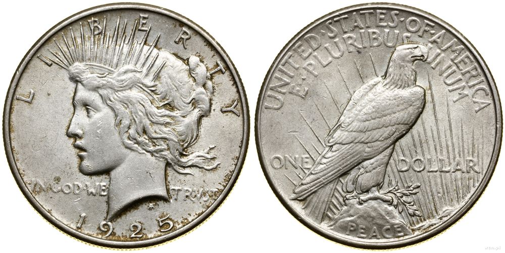 Stany Zjednoczone Ameryki (USA), dolar, 1925