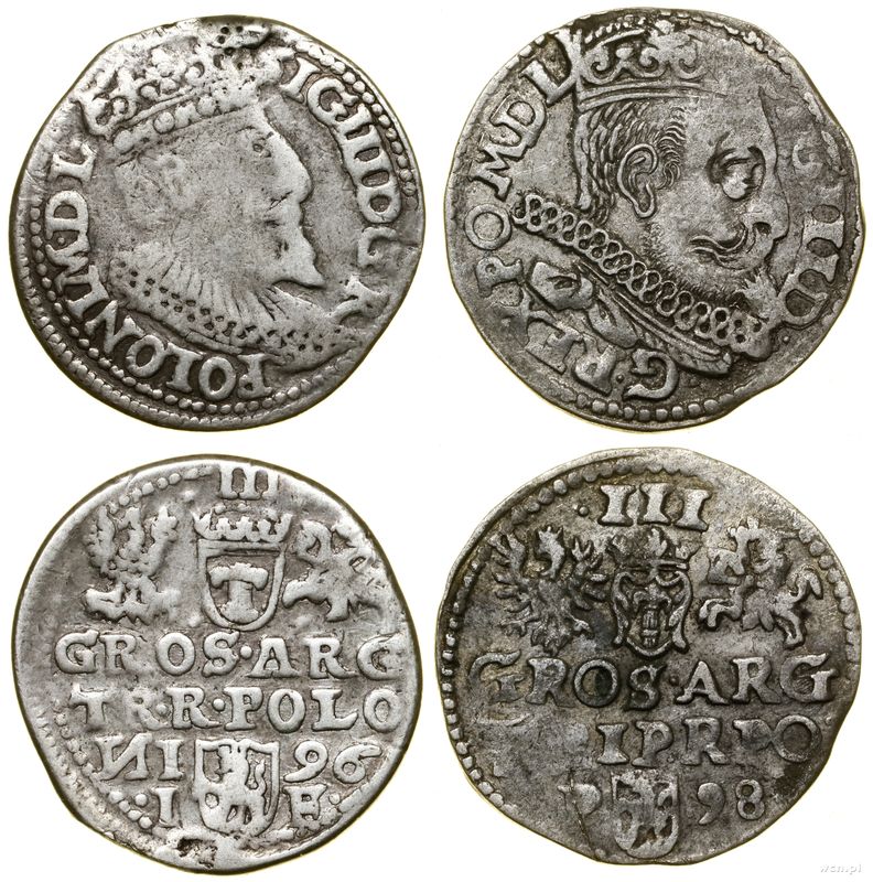 Polska, zestaw 2 x trojak