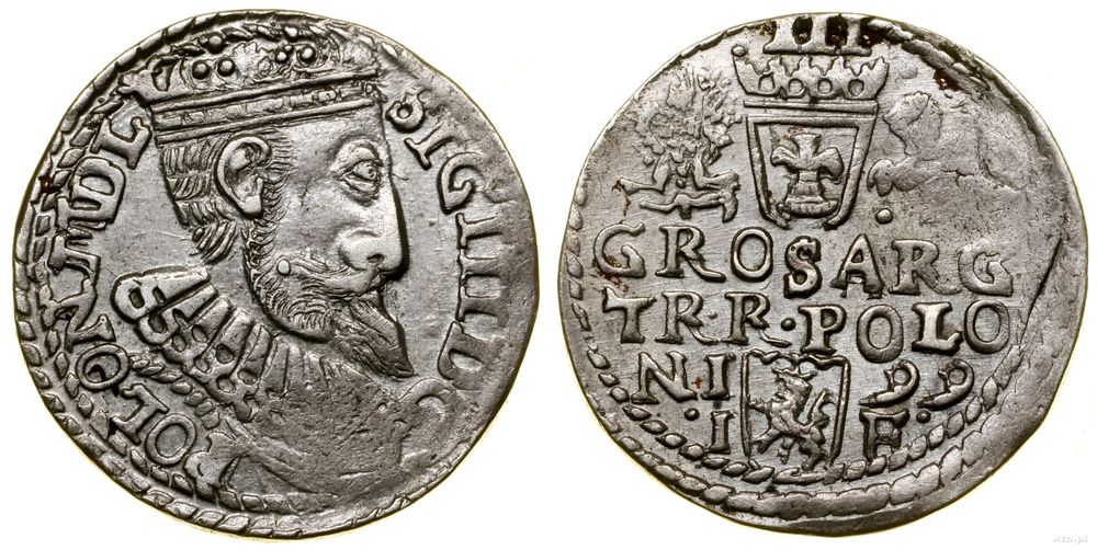 Polska, trojak, 1599