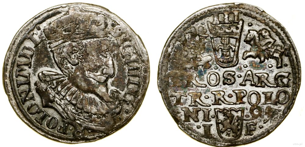 Polska, trojak, 1597