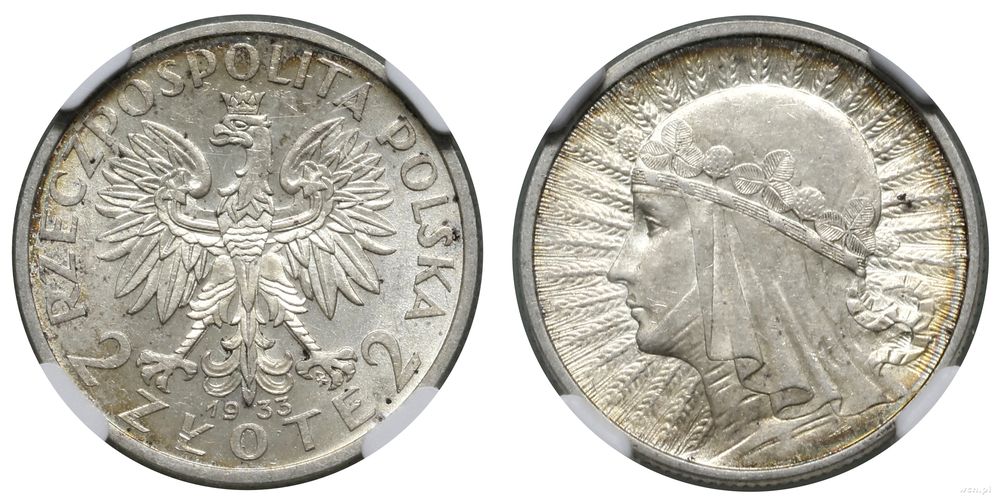 Polska, 2 złote, 1933