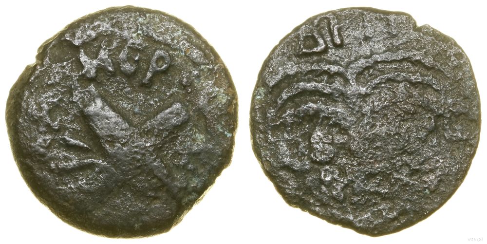 Rzym prowincjonalny, prutah, (52–60 ne)