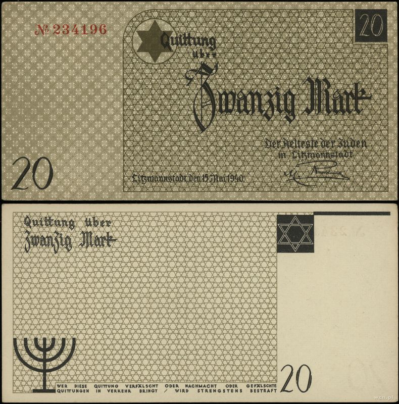 Polska, 20 marek, 15.05.1940