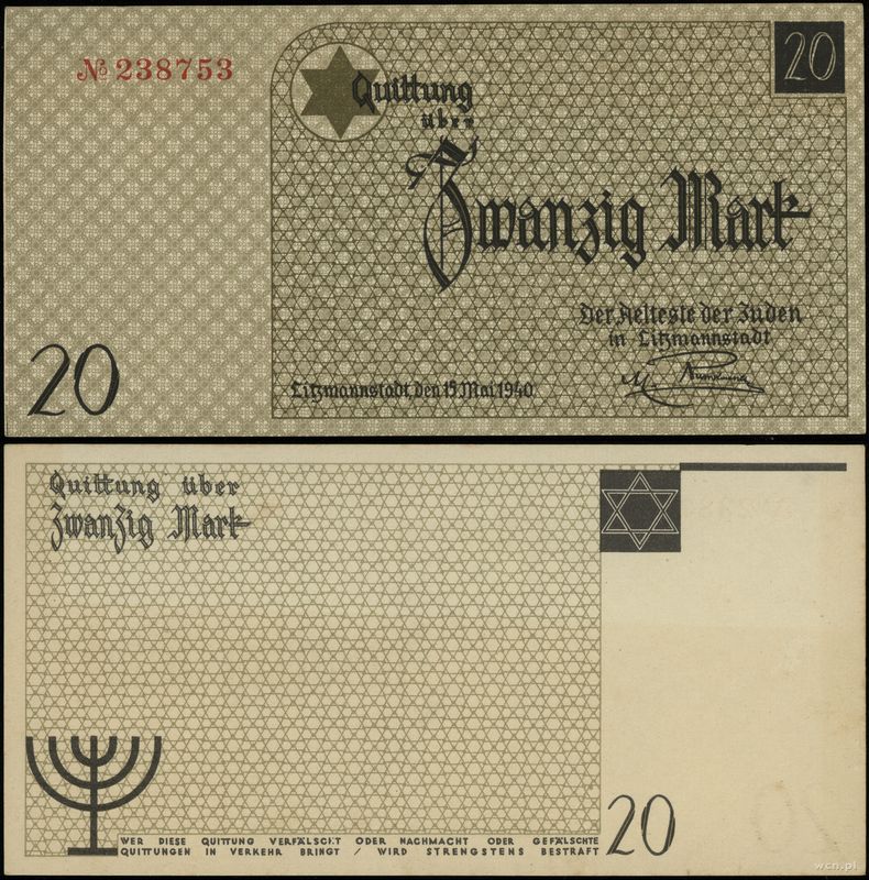 Polska, 20 marek, 15.05.1940