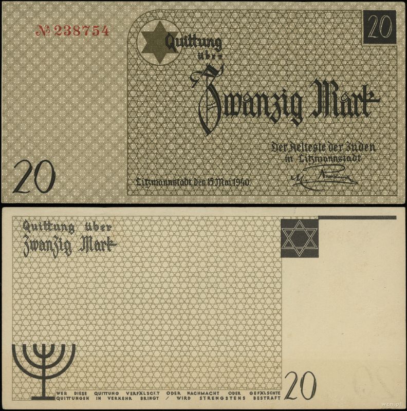 Polska, 20 marek, 15.05.1940