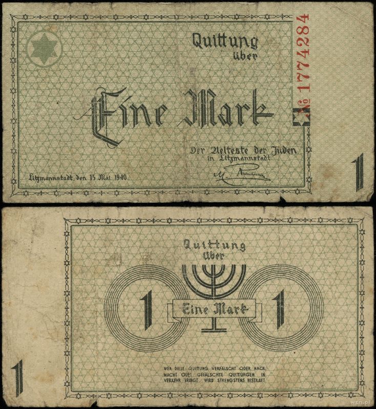 Polska, 1 marka, 15.05.1940