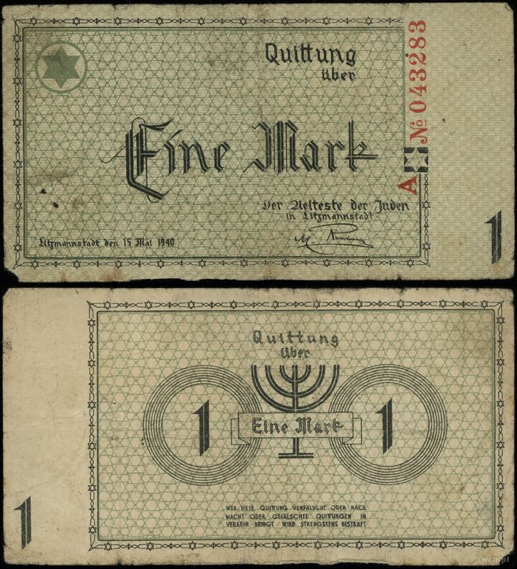 Polska, 1 marka, 15.05.1940