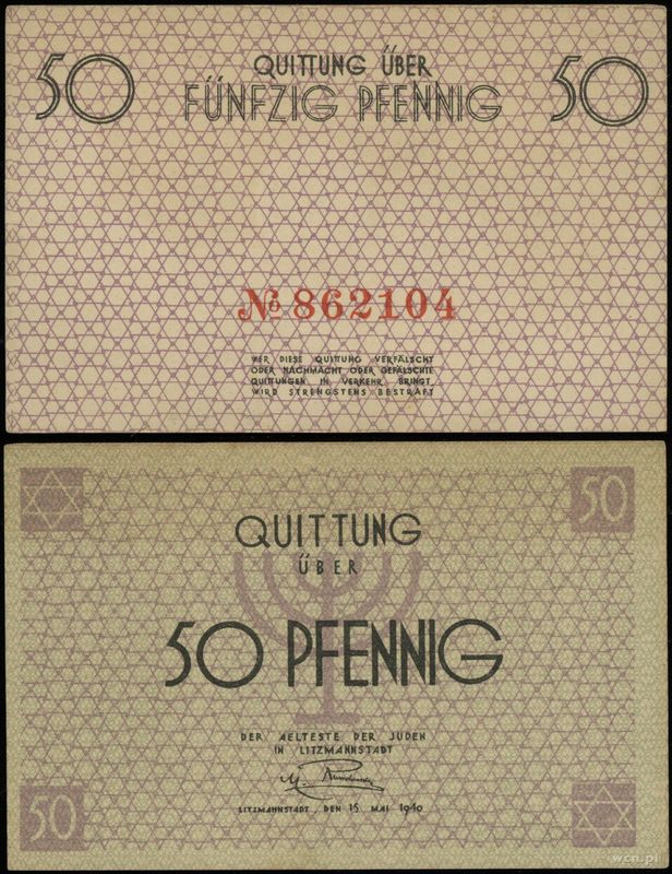 Polska, 50 fenigów, 15.05.1940