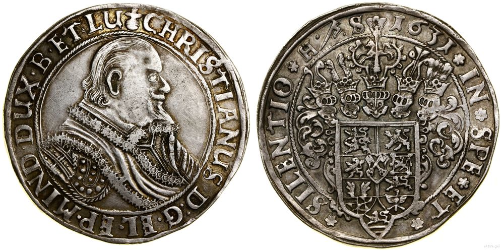 Niemcy, talar, 1631 HS