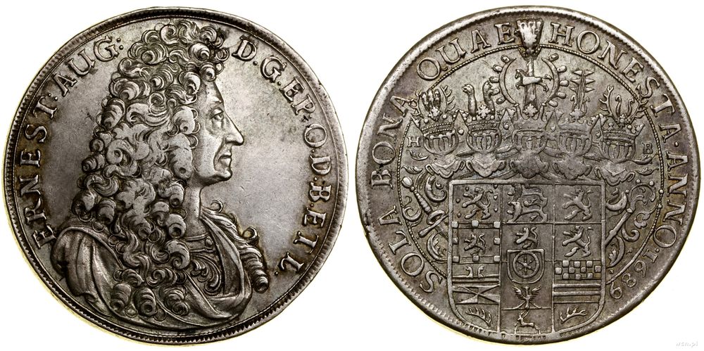 Niemcy, talar, 1689 H- B