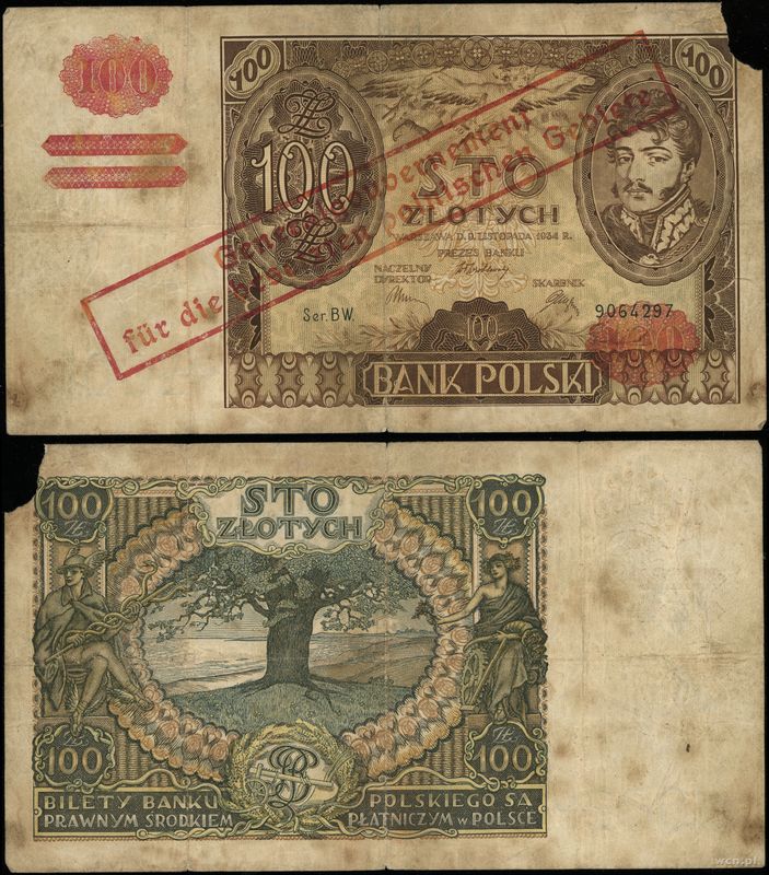 Polska, 100 złotych, (1939)