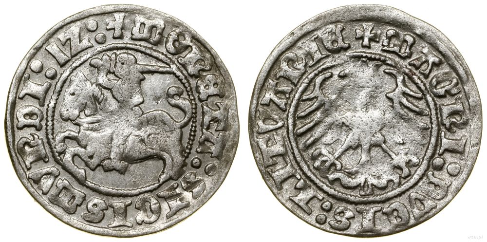 Polska, półgrosz, 1512