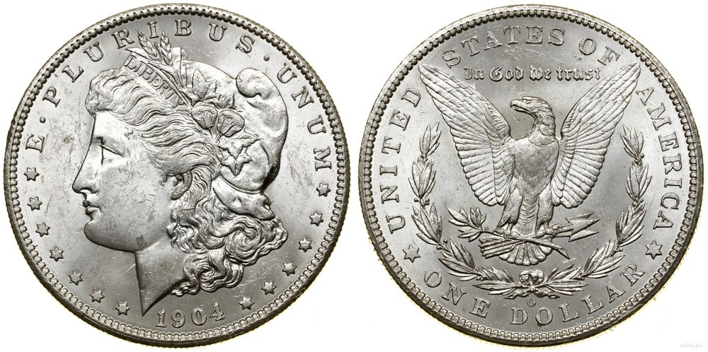 Stany Zjednoczone Ameryki (USA), dolar, 1904 O