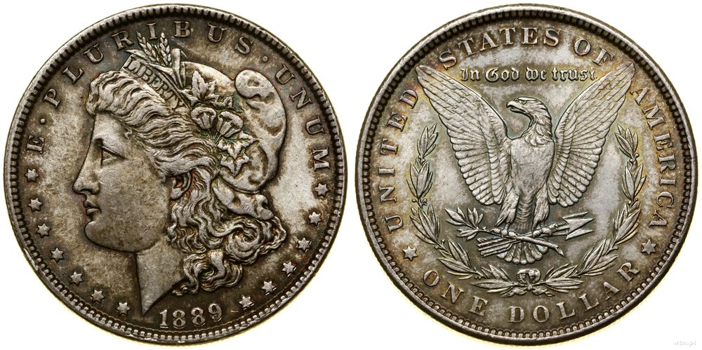 Stany Zjednoczone Ameryki (USA), dolar, 1889