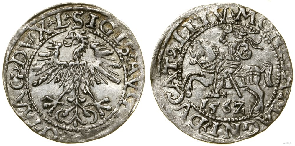 Polska, półgrosz, 1562