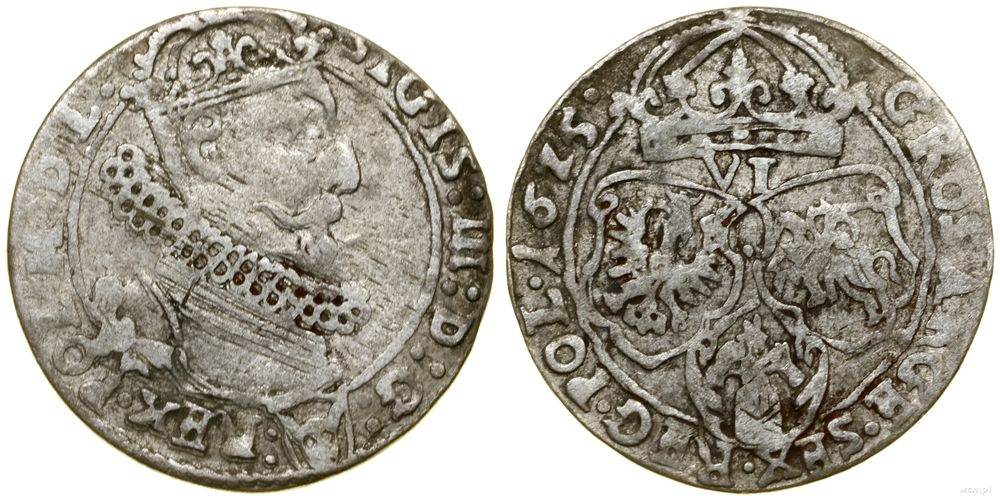 Polska, szóstak, 1625