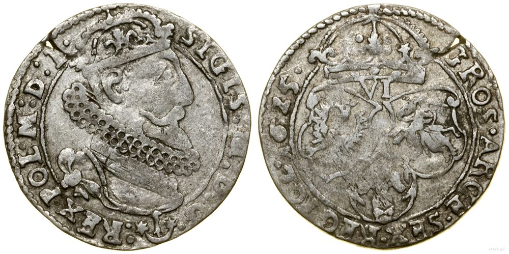 Polska, szóstak, 1625