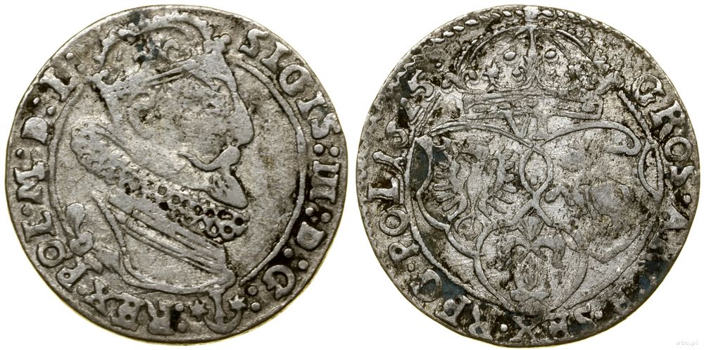 Polska, szóstak, 1625
