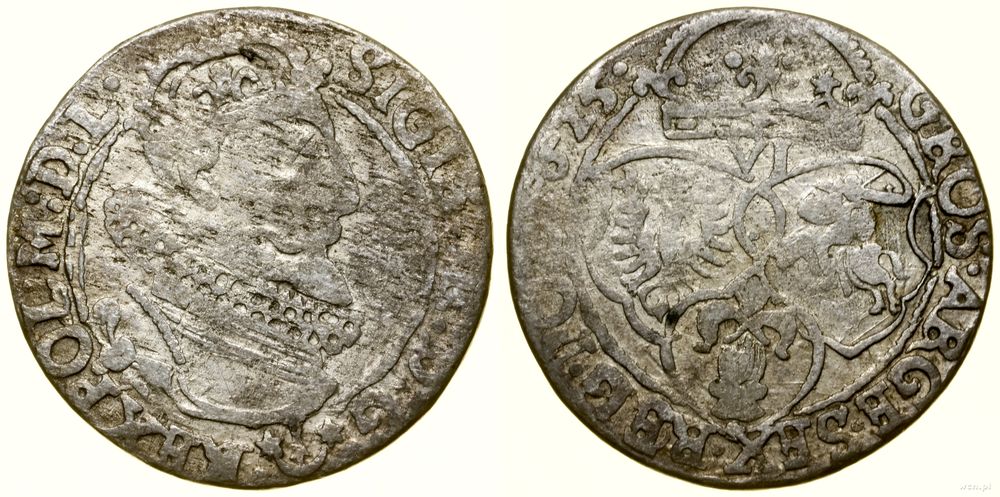 Polska, szóstak, 1625
