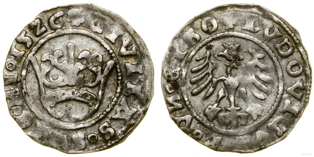 Śląsk, półgrosz, 1526