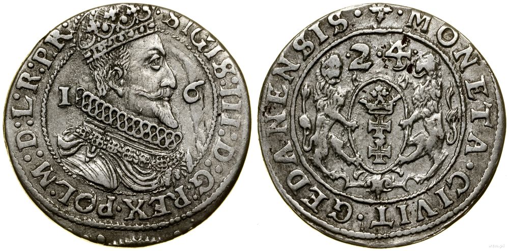Polska, ort, 1624