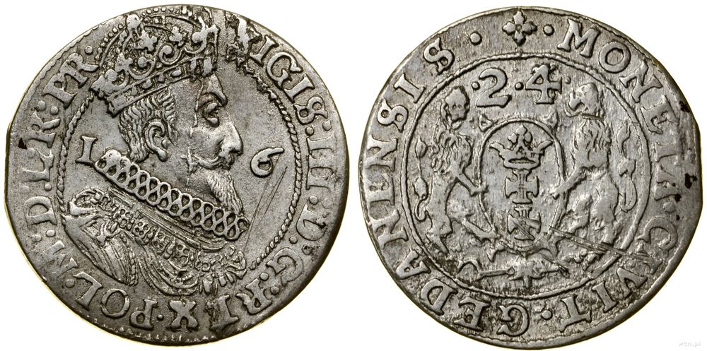 Polska, ort, 1624