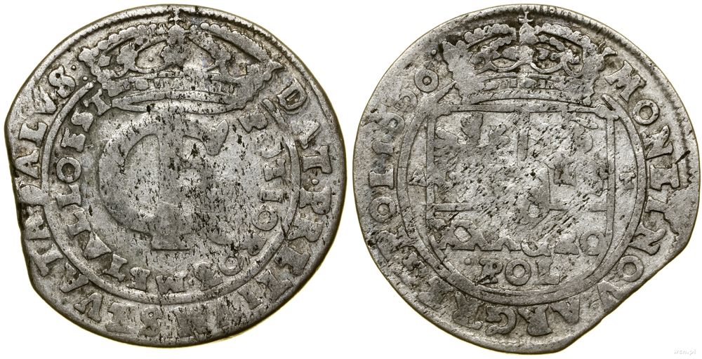 Polska, tymf (złotówka), 1666 AT