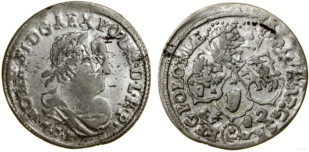 Polska, szóstak, 1682 TLB