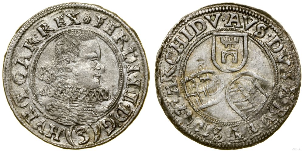 Śląsk, 3 krajcary, 1627
