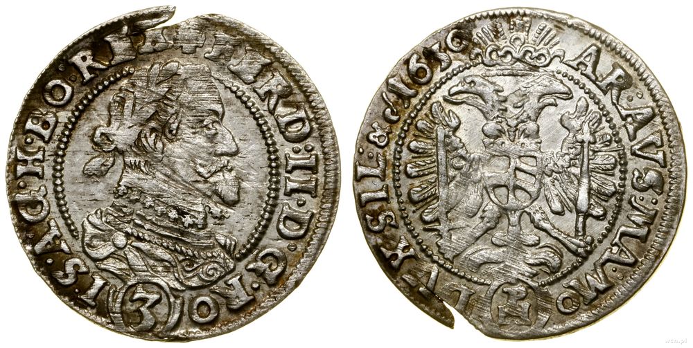 Śląsk, 3 krajcary, 1630 PH