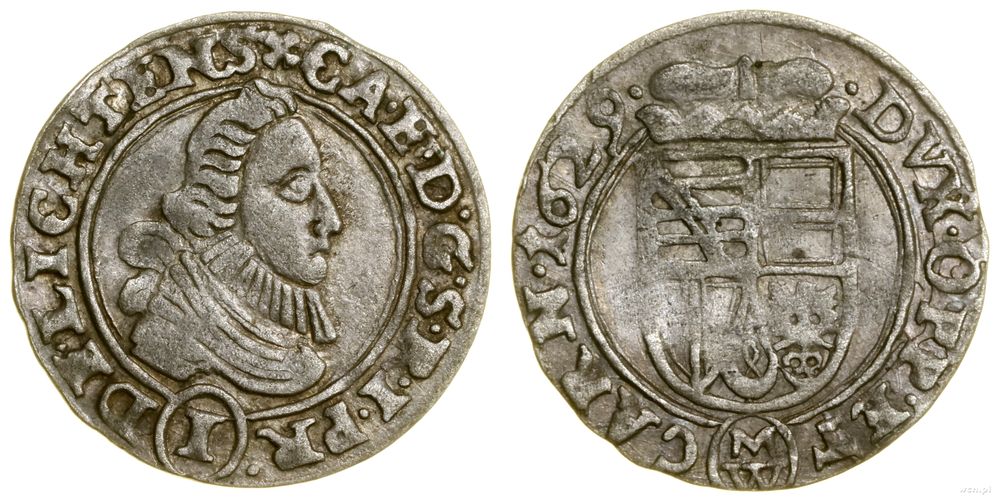 Śląsk, 1 krajcar, 1629