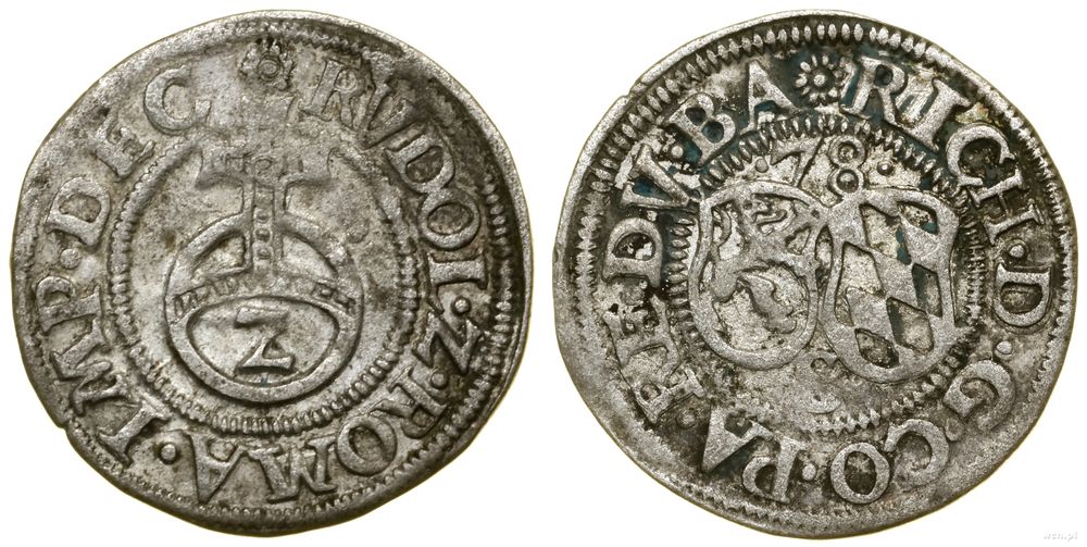 Niemcy, 1/2 batzena, 1578