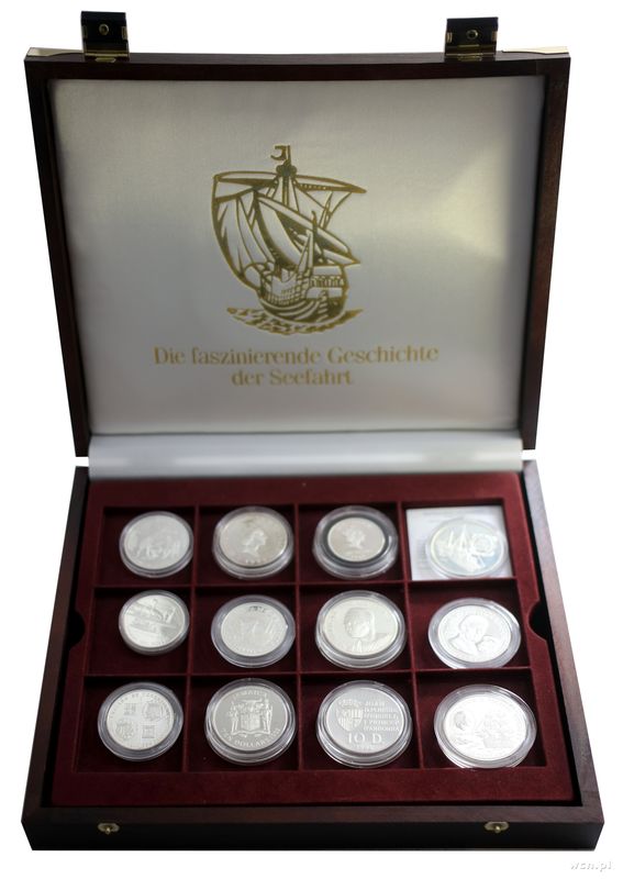 różne, zestaw 24 monet z serii 