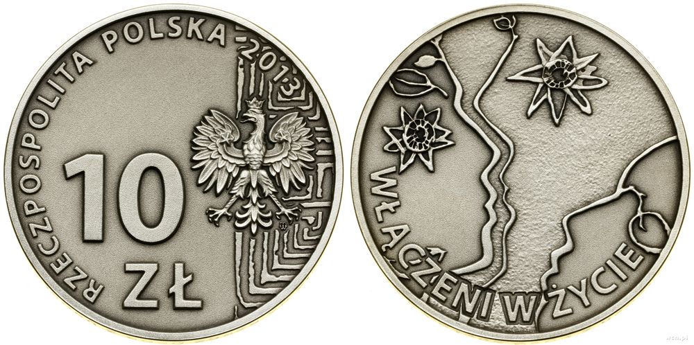 Polska, 10 złotych, 2013