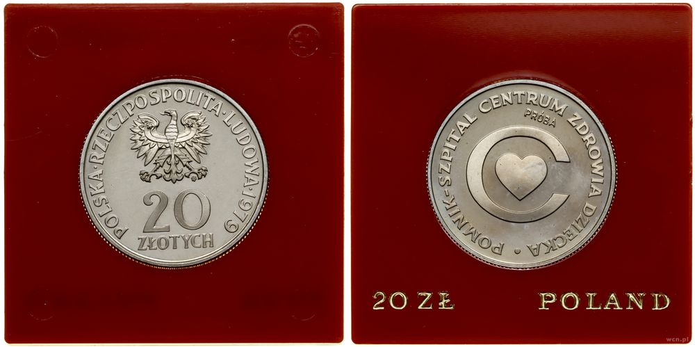 Polska, 20 złotych, 1979