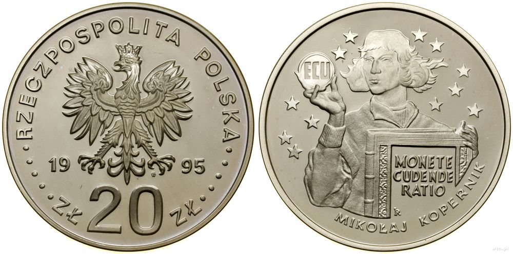 Polska, 20 złotych, 1995