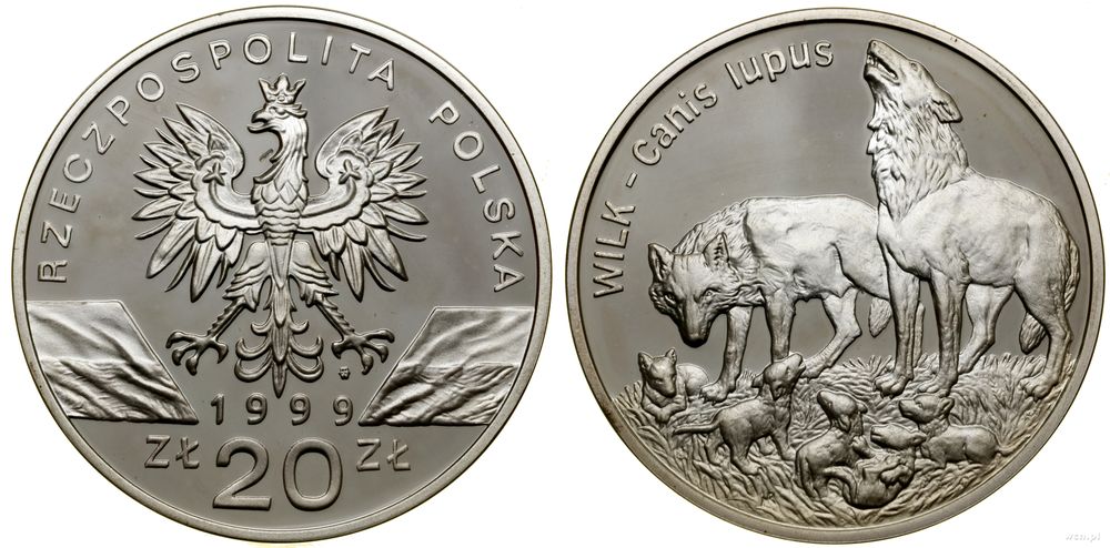 Polska, 20 złotych, 1999