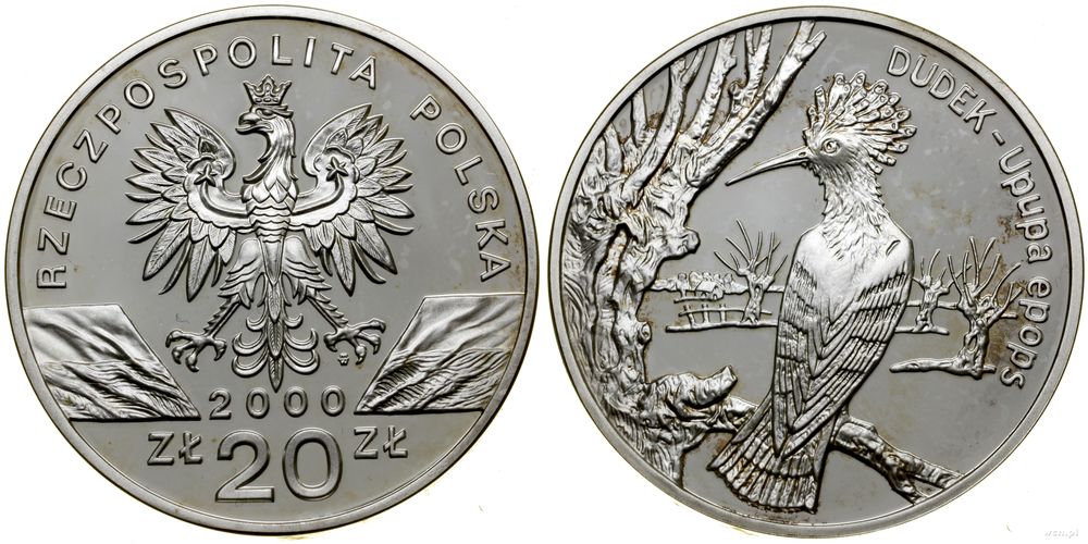 Polska, 20 złotych, 2000