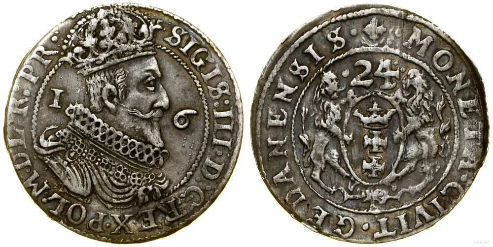 Polska, ort, 1624
