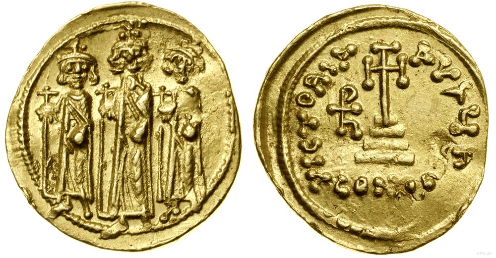 Bizancjum, solidus, 639–641