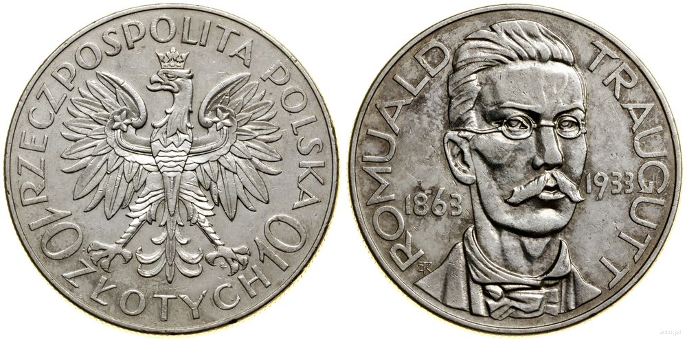 Polska, 10 złotych, 1933