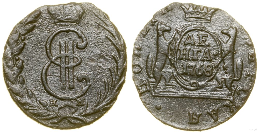 Rosja, dienga, 1768 KM