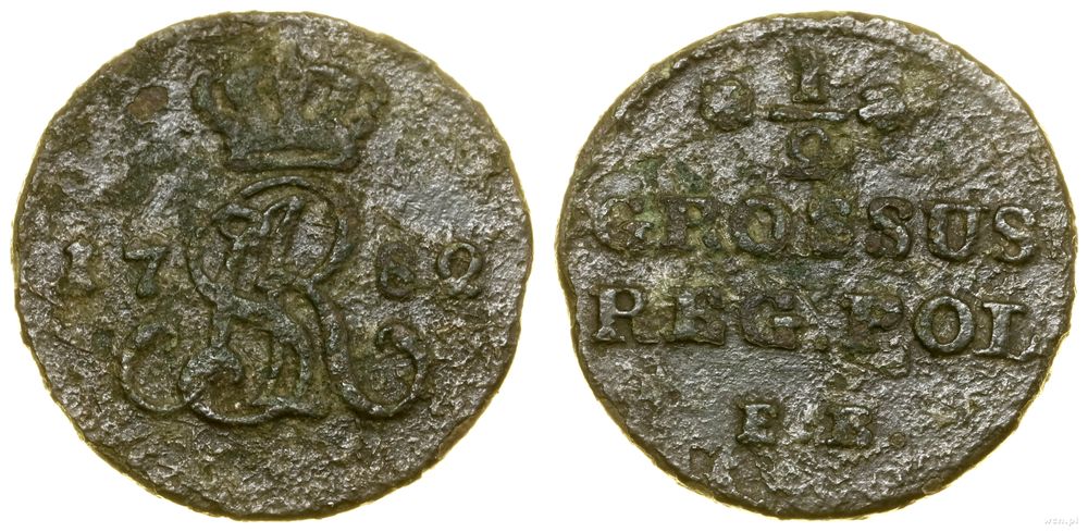 Polska, półgrosz, 1782 EB