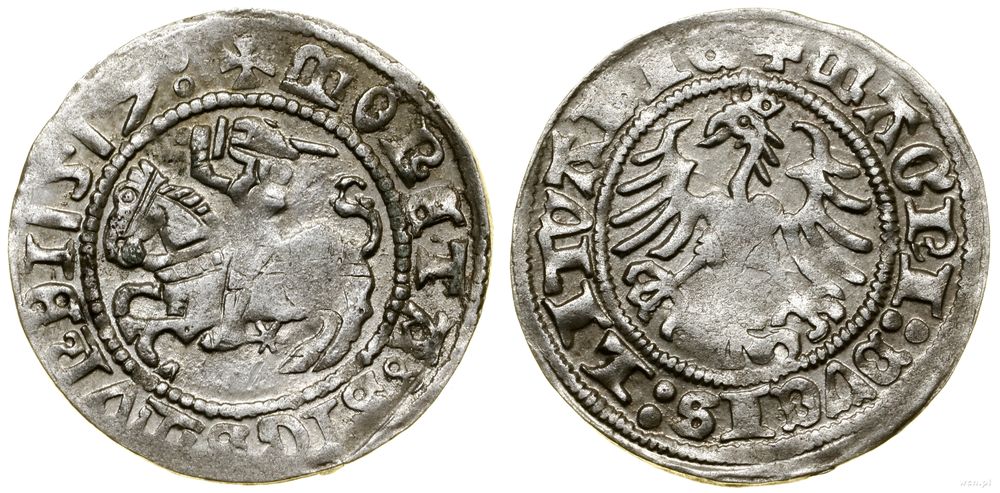 Polska, półgrosz, 1517