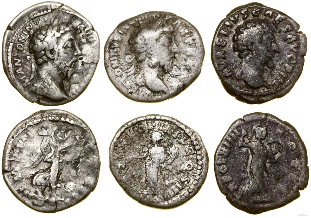 Cesarstwo Rzymskie, zestaw 3 x denar