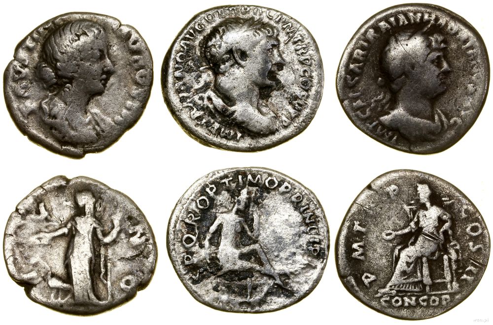 Cesarstwo Rzymskie, zestaw 3 x denar