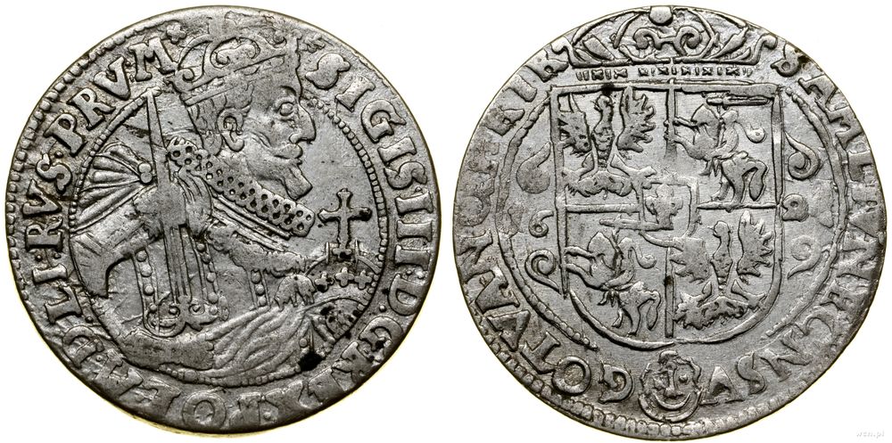 Polska, ort, 1624