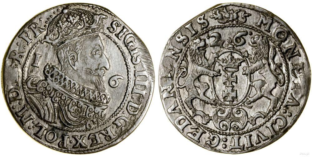 Polska, ort, 1626