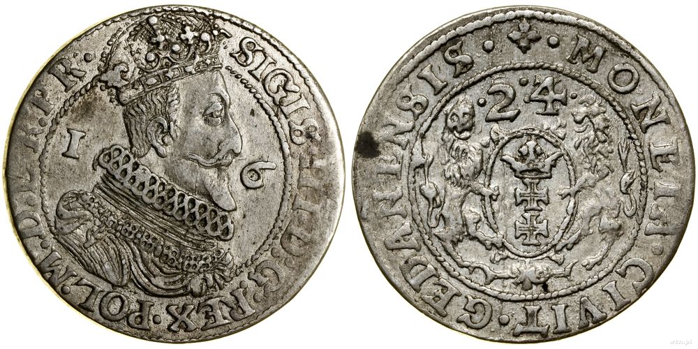 Polska, ort, 1624
