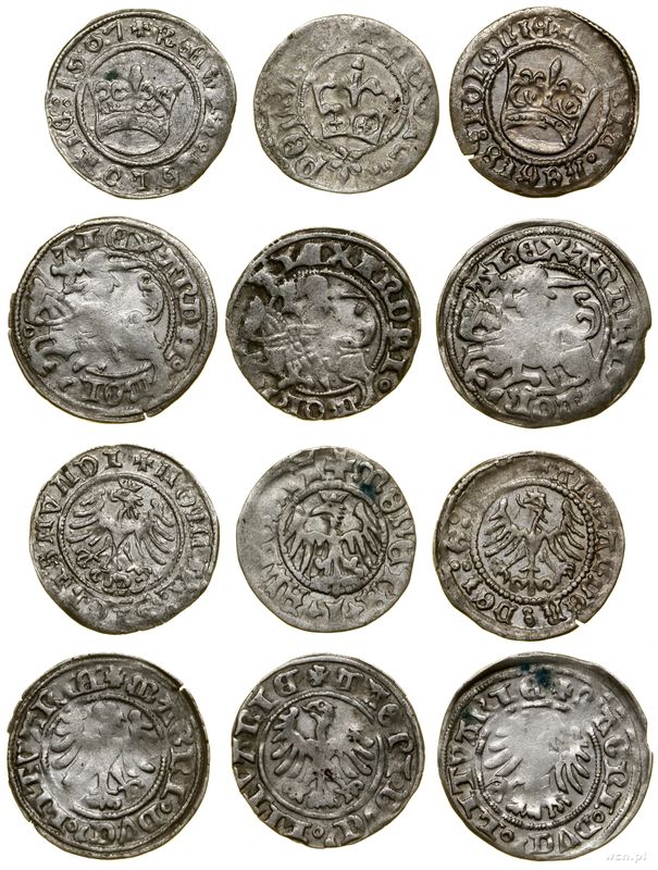 Polska, zestaw 6 monet